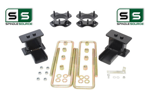 2.5"/2.5" STRUT SPACER FABRICATED BLOCK LIFT KIT FITS 2015-2018 FORD F-150 4WD